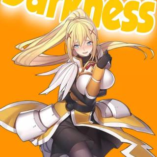 Konosuba Darkness phone wallpaper