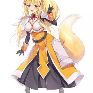 Konosuba Darkness phone wallpaper