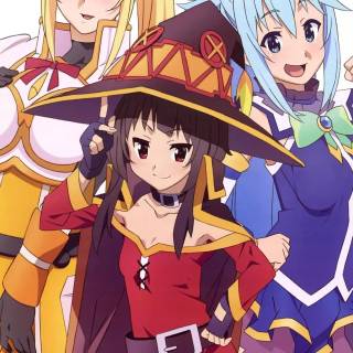 Konosuba Darkness phone wallpaper