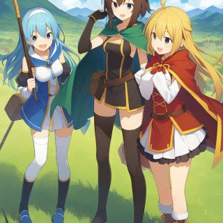 Konosuba Darkness phone wallpaper