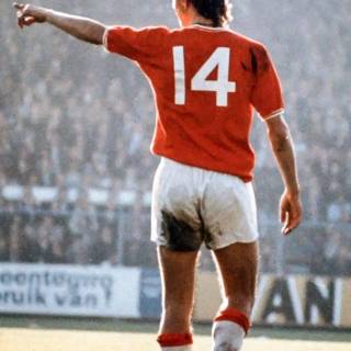 Johan Cruyff iPhone wallpaper
