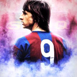 Johan Cruyff iPhone wallpaper