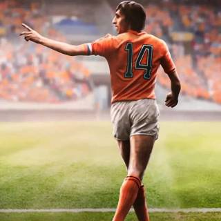 Johan Cruyff iPhone wallpaper