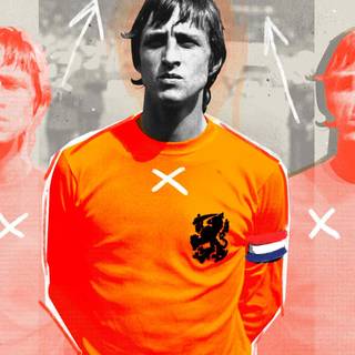 Johan Cruyff iPhone wallpaper