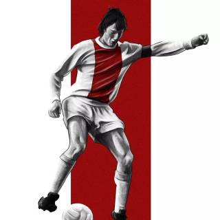 Johan Cruyff iPhone wallpaper
