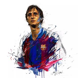 Johan Cruyff iPhone wallpaper