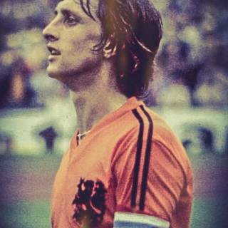 Johan Cruyff iPhone wallpaper
