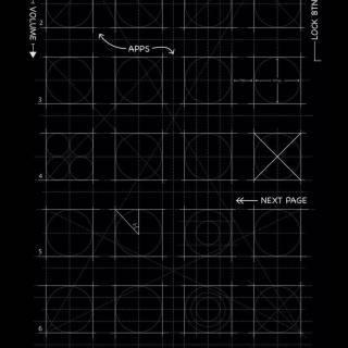 iPhone 11 Pro Max grid wallpaper