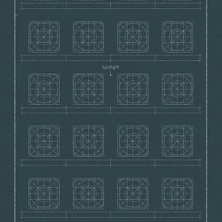 iPhone 11 Pro Max grid wallpaper