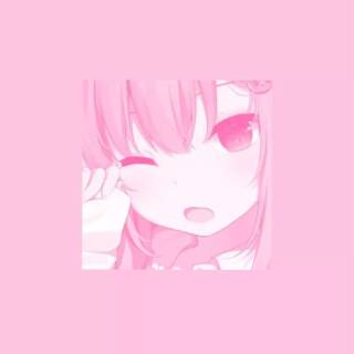 iPhone pink anime wallpaper