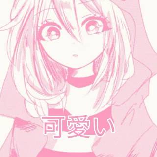 iPhone pink anime wallpaper