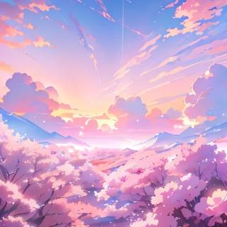 iPhone pink anime wallpaper