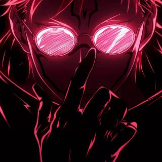 iPhone pink anime wallpaper