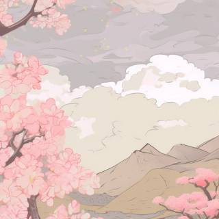 iPhone pink anime wallpaper