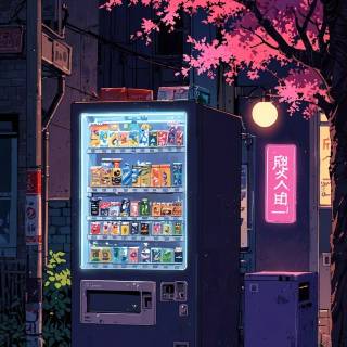 iPhone pink anime wallpaper