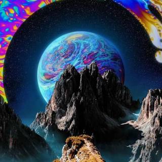 Aesthetic trippy phone wallpaper