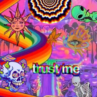 Aesthetic trippy phone wallpaper