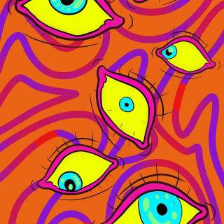 Aesthetic trippy phone wallpaper