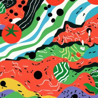 Aesthetic trippy phone wallpaper