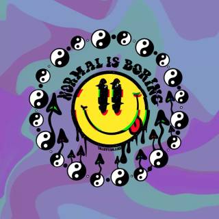 Aesthetic trippy phone wallpaper