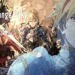 Fate/strange Fake wallpaper