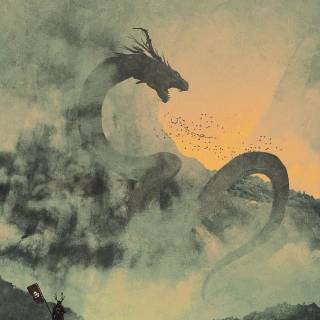 Samurai vs dragon wallpaper