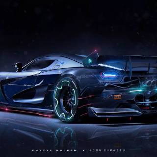 Black Koenigsegg wallpaper