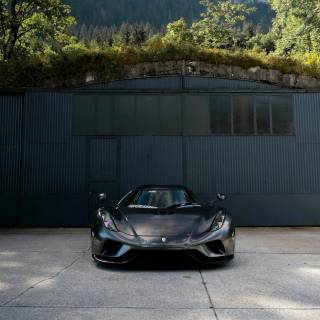 Black Koenigsegg wallpaper