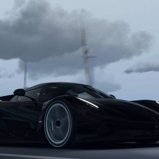 Black Koenigsegg wallpaper