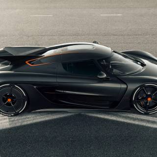 Black Koenigsegg wallpaper