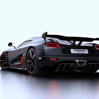 Black Koenigsegg wallpaper