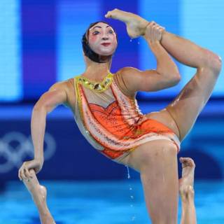 Synchronized swimming wallpaper