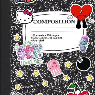 Composition Book wallpaper