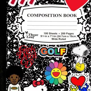 Composition Book wallpaper