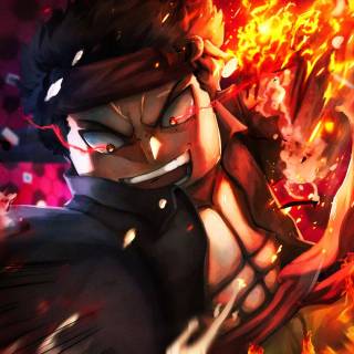 Blox Fruits dragon wallpaper