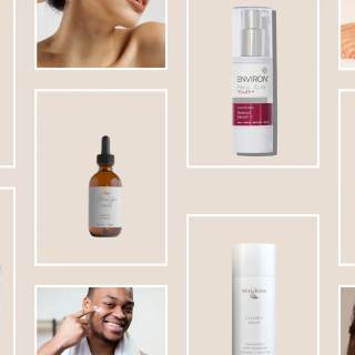 Skincare collage wallpaper