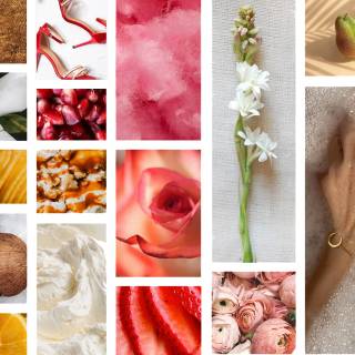 Skincare collage wallpaper