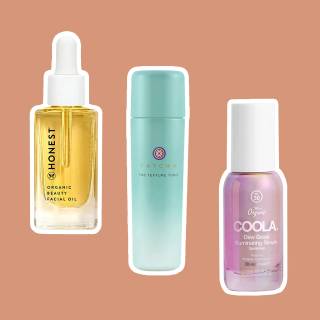 Skincare collage wallpaper