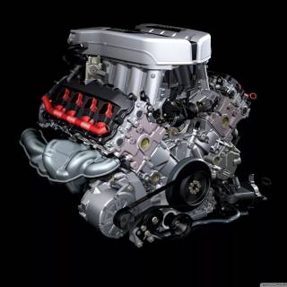 V6 engine wallpaper