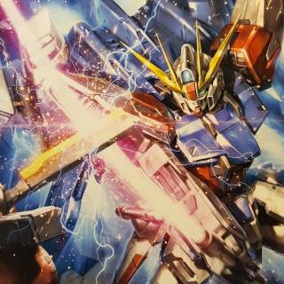 Build Strike Gundam wallpaper