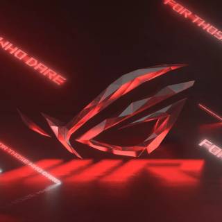 Red Asus wallpaper