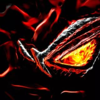Red gaming desktop wallpaper