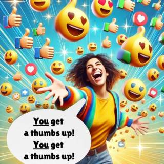 Thumbs Up Emoji wallpaper