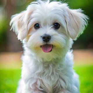 Maltese puppy wallpaper