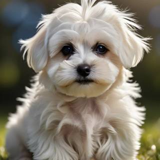 Maltese puppy wallpaper