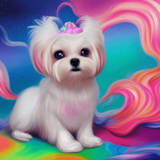 Maltese puppy wallpaper