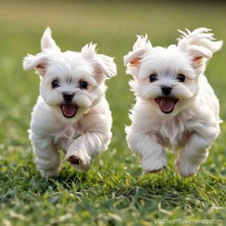 Maltese puppy wallpaper