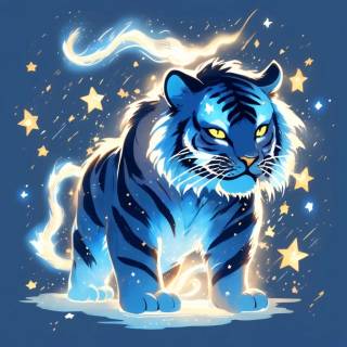Lightning tiger wallpaper