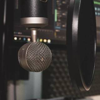 Music studio phone wallpaper