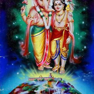 Murugan and Vinayagar wallpaper